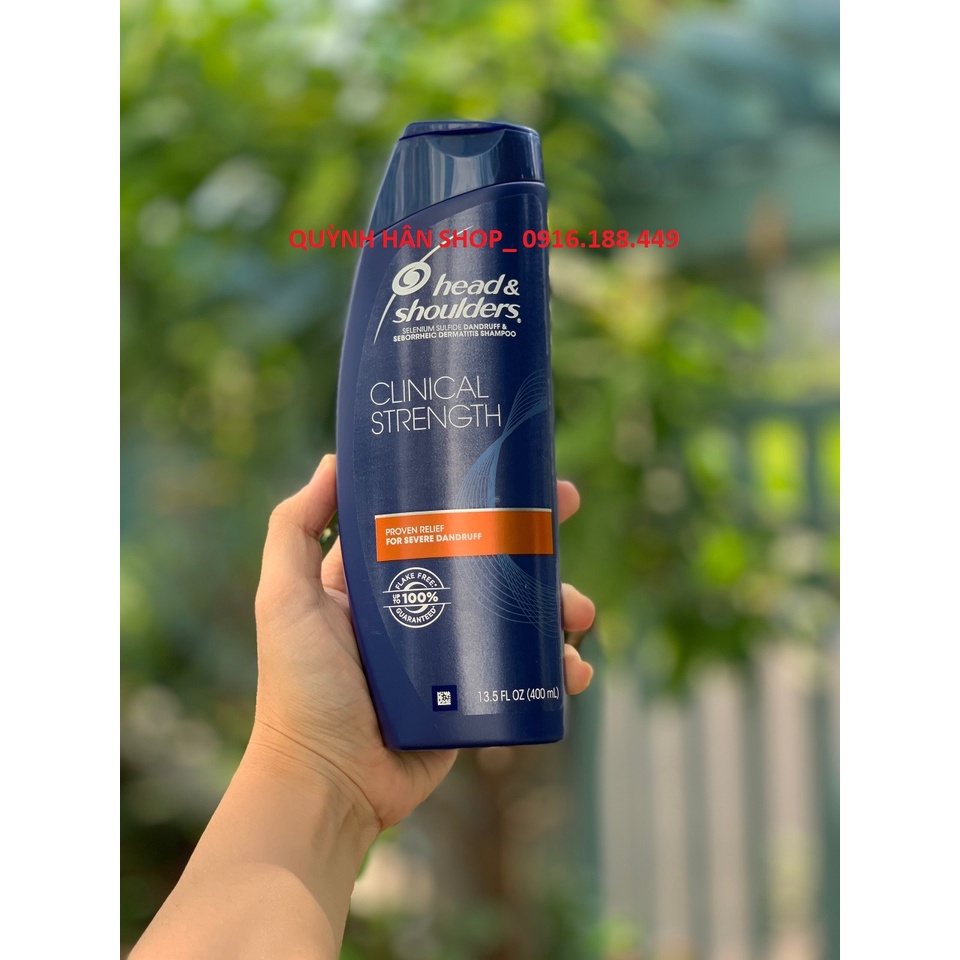 Dầu gội Head & Shoulder Clinical Strength 400ml