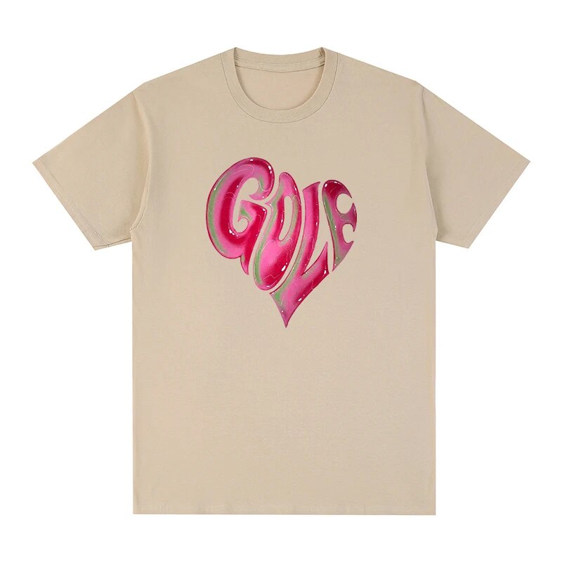 Tyler Người Tạo Hóa Golf Wang Trái Tim Bông Tai Kẹp Hoa Cậu Bé Mèo Rap Âm Nhạc Áo Thun Cotton Nam Áo