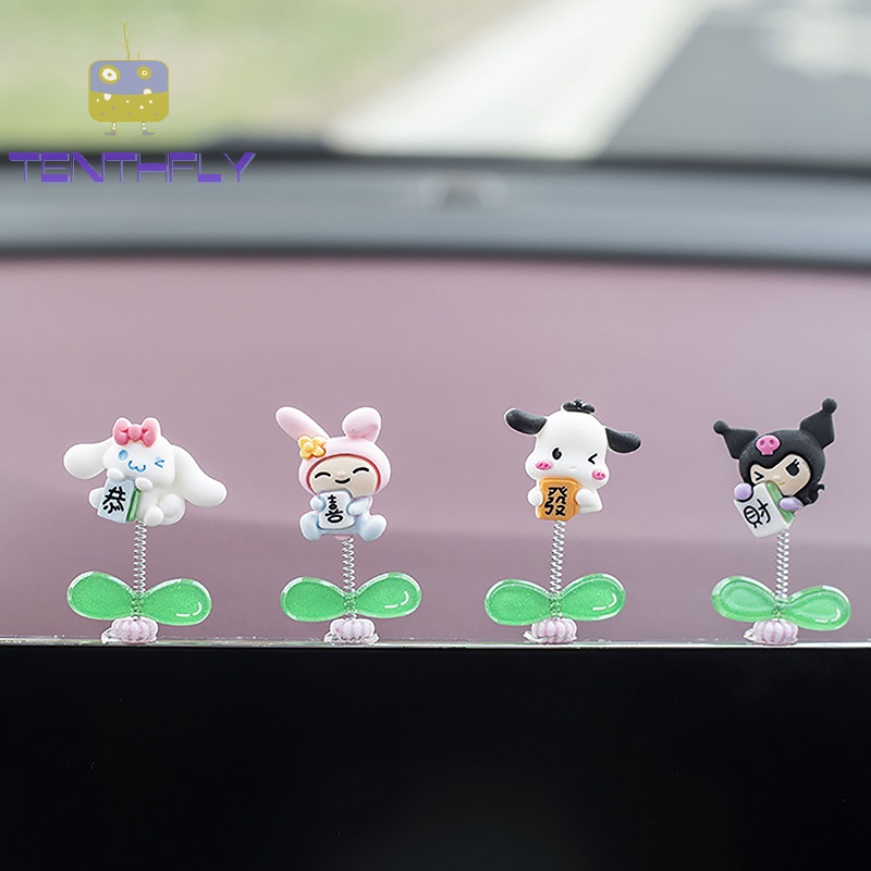 Lò Xo Lắc Đầu Trang Trí Nội Thất Xe Hơi Hình Hoạt Hình Dễ Thương