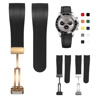 Dây Đeo Đồng Hồ Bằng silicone Khóa Nam Châm 22mm Thay Thế Cho rolex smart watch