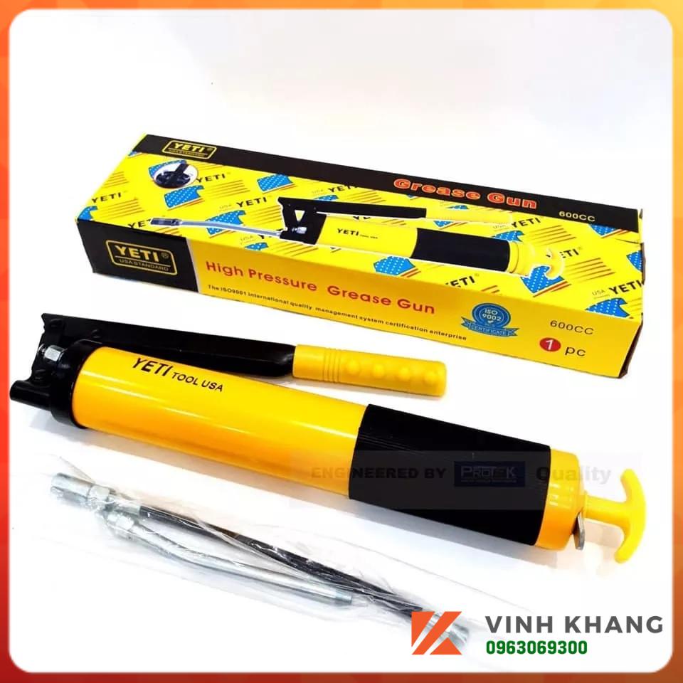Bơm mỡ cầm tay 600CC Yeti