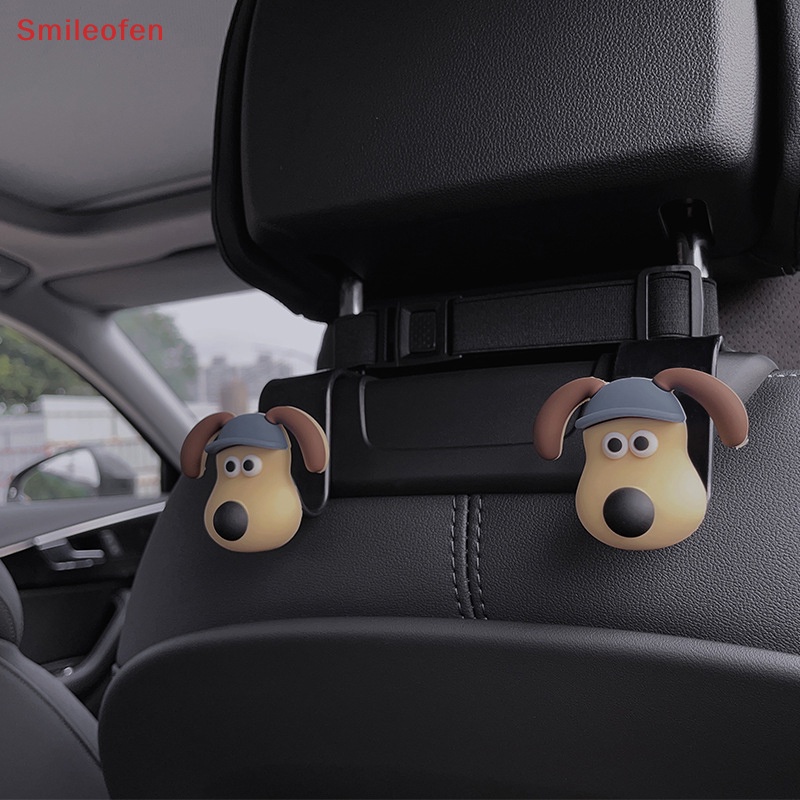 Móc Treo Đồ 3d Hình Chú Chó Gắn Sau Ghế Xe Hơi Tiện Dụng Mới