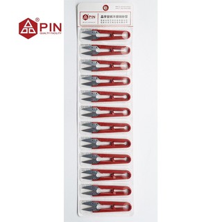 Combo 1 dây 12 cái kéo bấm chỉ hãng Pin 1423 loại nhỏ, 1551 loại to được sử dụng trong nghành may mặc