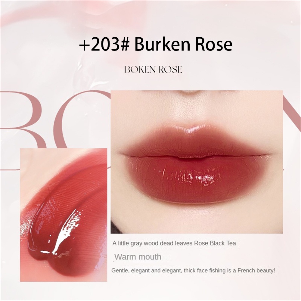 Novo Sky Realm Not Stick Cup Lip Glaze Water Gloss Mirror Doodle Lip Không thấm nước Không rơi giả trơn