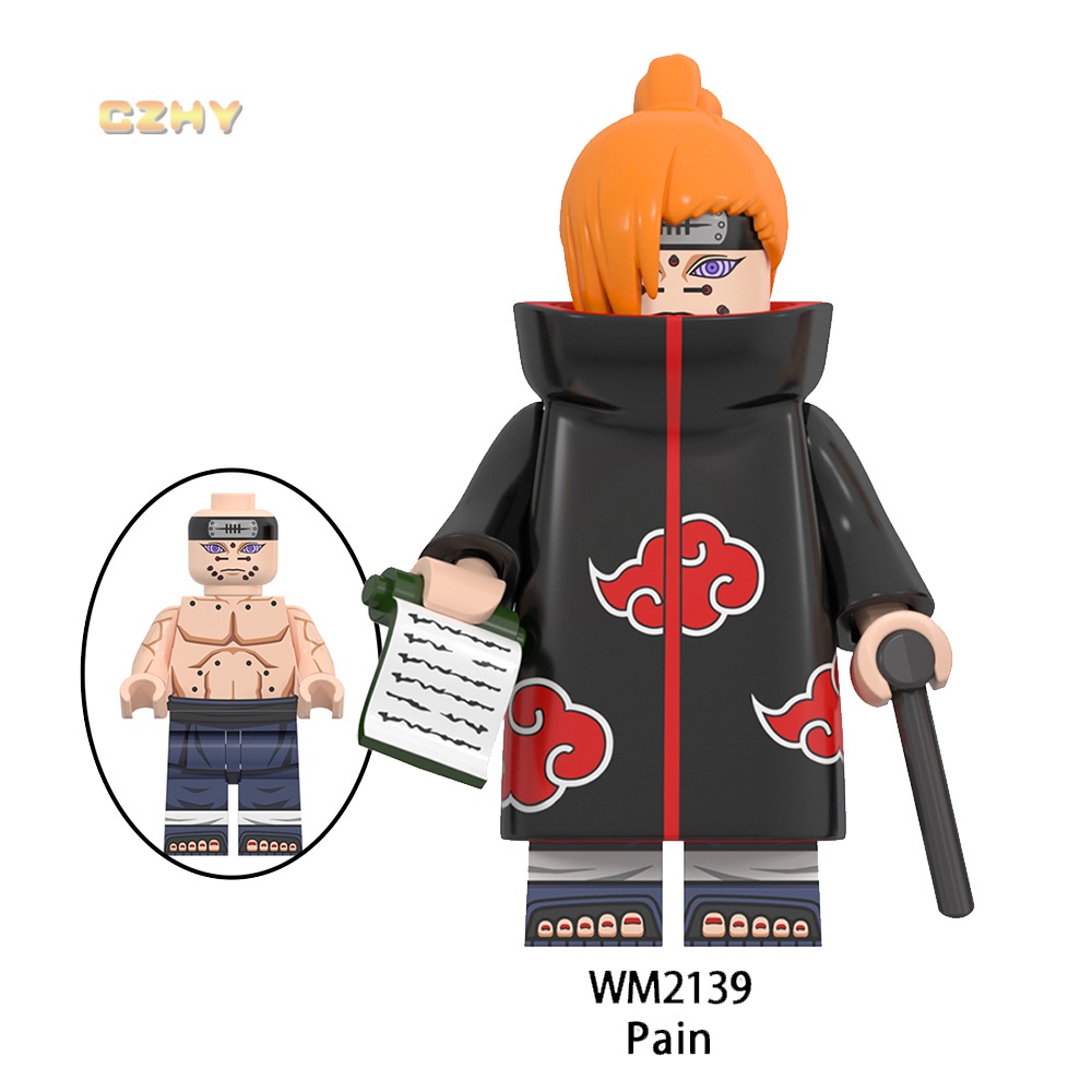 Đồ Chơi Khối Lắp Ráp Hoạt Hình mifune shimura Daanzou Pepper hanzo wm6112