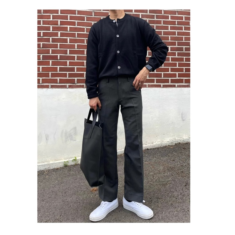 Áo Khoác cardigan Dệt Kim Phong Cách Hàn Quốc Thời Trang Mùa Thu Cao Cấp Cho Nam