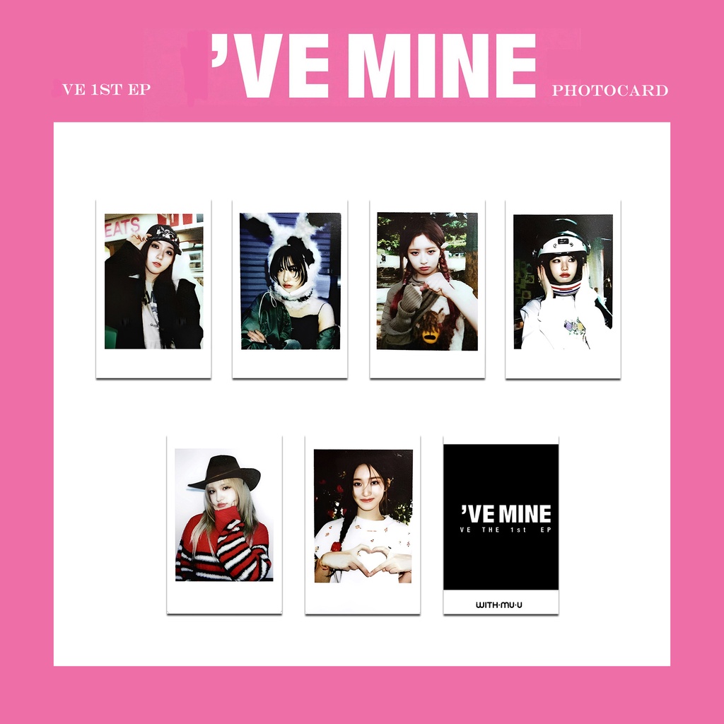 Bộ Sưu Tập Thẻ Hình Ca Sĩ Hàn Quốc I 'Ve mine 1st