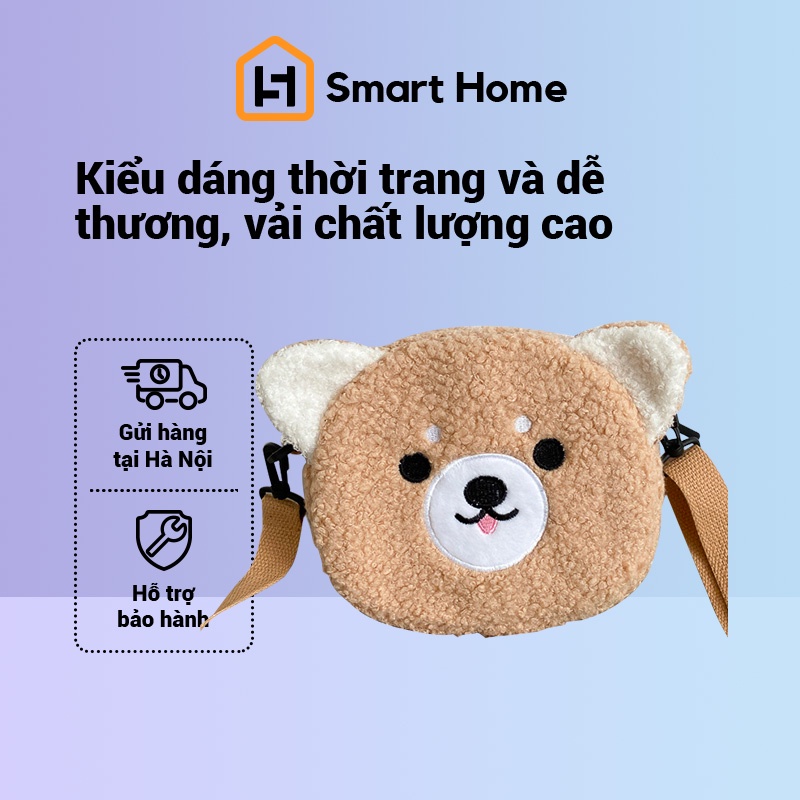 Túi đeo vai Thu Đông phong cách mới dành cho nữ hoạt hình dễ thương đeo chéo thời trang túi tròn nhỏ giao hàng nhanh tận nơi