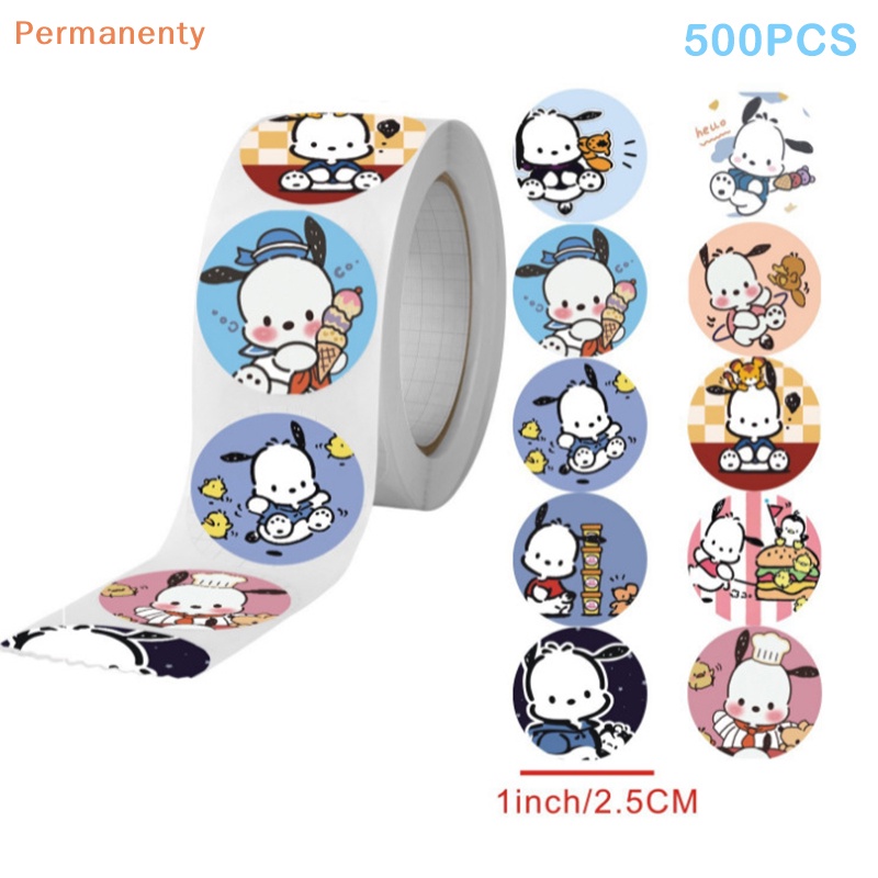 Bộ 500 sticker Hoạt Hình sanrio my melody kuromi cinnamoroll Dễ Thương Dán Trang Trí laptop