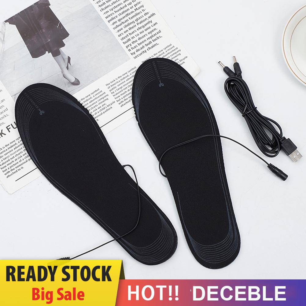 Đế Lót Giày Thể Thao Sưởi Ấm Bằng Điện Có Thể Giặt Được unisex Dành Cho Mùa Đông