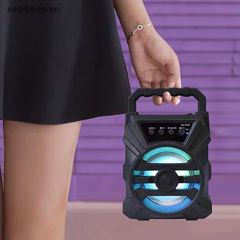 Loa xoitop karaoke Không Dây Kèm Micro Chất Lượng Cao