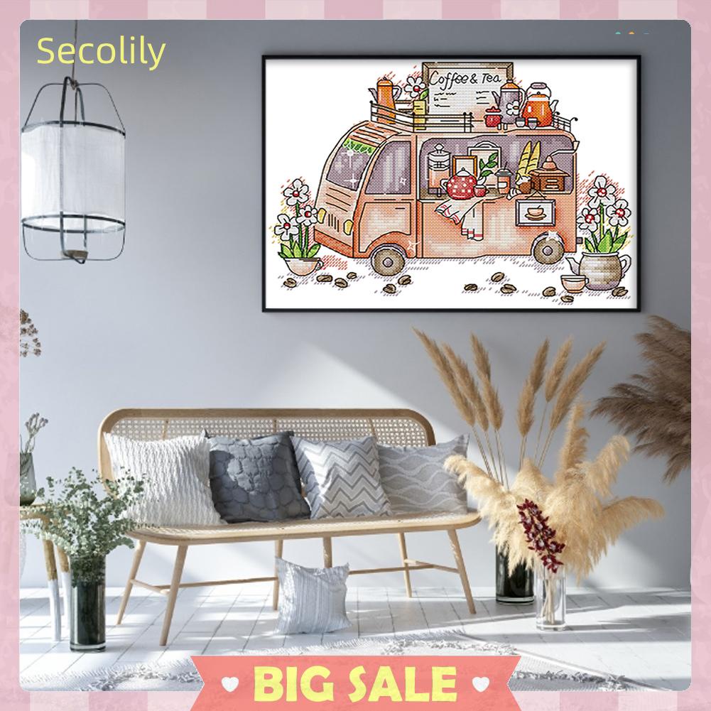 Bộ Tranh Thêu Chữ Thập 14ct Bằng cotton Thân Thiện Với Môi Trường