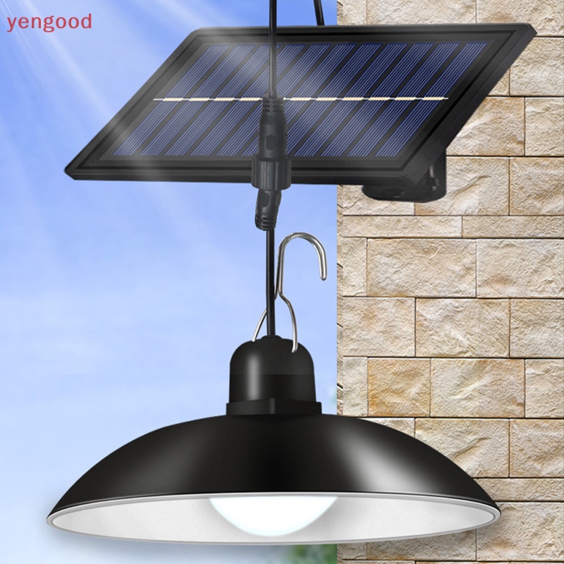 Dpfksp 1Pc Mặt Dây Chuyền Năng Lượng Mặt Trời Ánh Sáng Cảm Biến Chuyển Động Led Đèn Năng Lượng Mặt Trời Đèn Trắng Đèn Chùm Cho Cắm Trại Sân Vườn Ngoài Trời Lighg