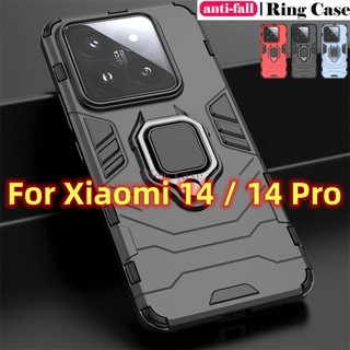 Sự Bảo Vệ Ốp Điện Thoại Có Nhẫn Đỡ Cho xiaomi 14 pro xiaomi14 14pro mi14 mi14pro 5g 2023