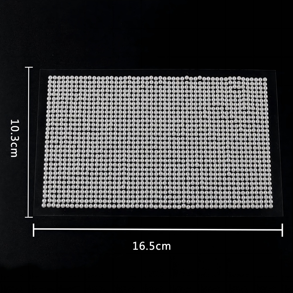 Khuôn mặt đầy màu sắc trang sức ngọc trai sticker / lễ hội tiệc trang điểm tự dính phấn mắt lông mày body crystal diamond nail sticker decal YR