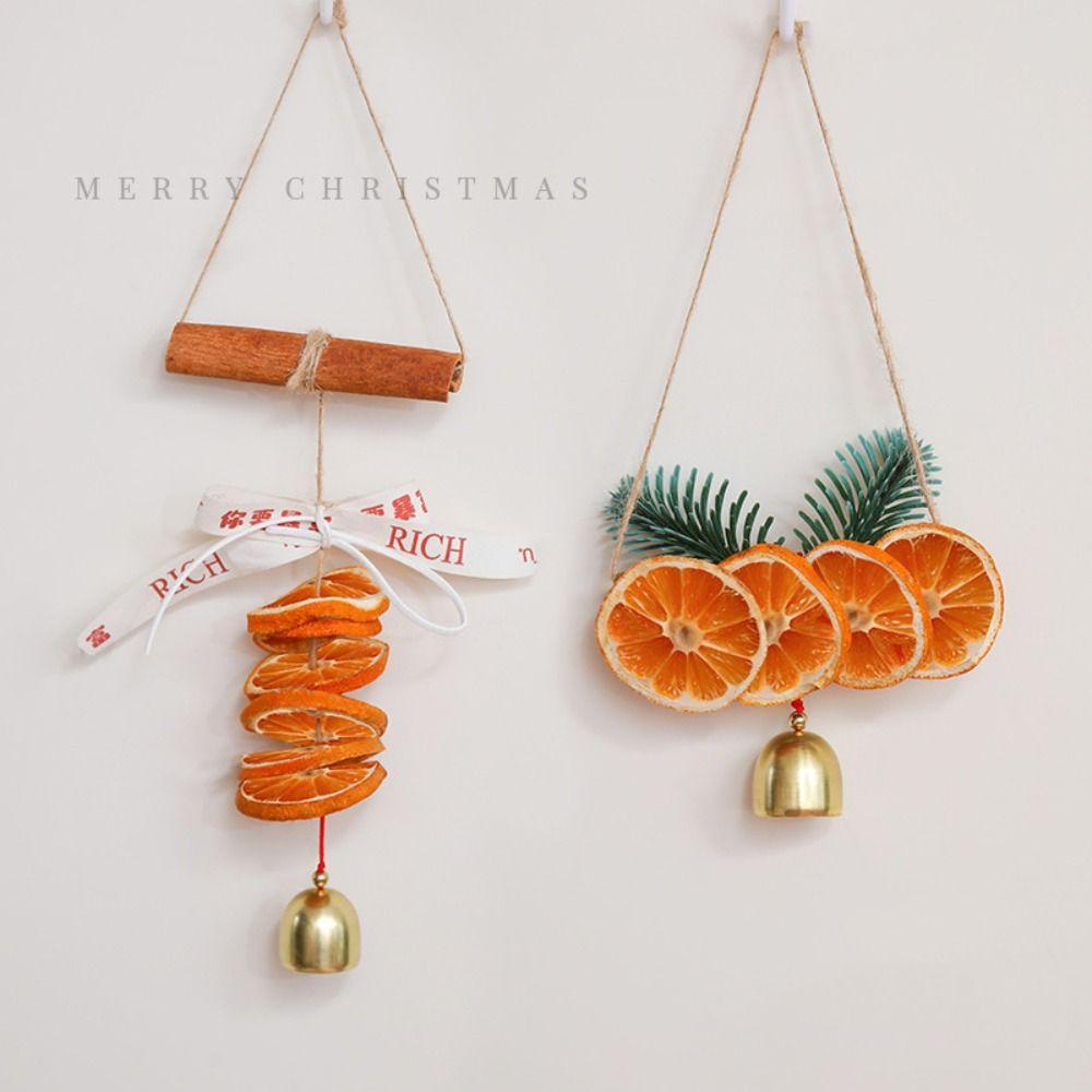 Mmluck Chuông Chanh Treo Trang Trí Cây Thông Noel Dễ Thương