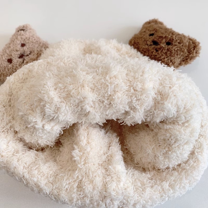 2PCS Mũ Len Cho Bé + Khăn Choàng Cổ Ấm Áp Thời Trang Dành Cho Bé