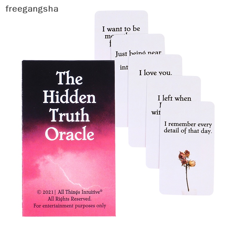 Bộ Thẻ Bài tarot the Hiddenden Real oracle Độc Đáo