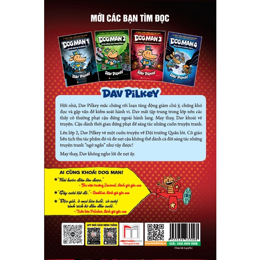 Sách Boxset Dog Man Trọn Bộ