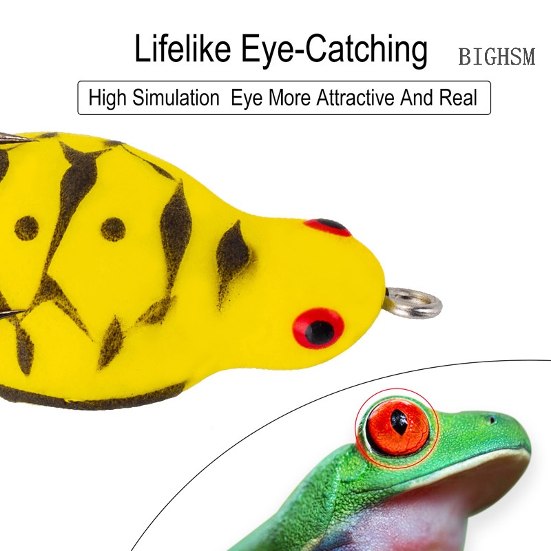 Mồi Câu Cá Giả Hình Ếch / Rùa Bằng Nhựa Mềm 4.5cm / 7.5g skk