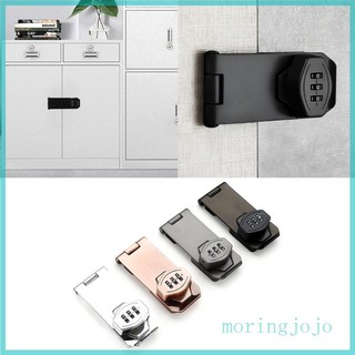 Jojo ổ khóa mật khẩu 3 chữ số bằng hợp kim nhôm không chìa khóa có mã số dễ sử dụng