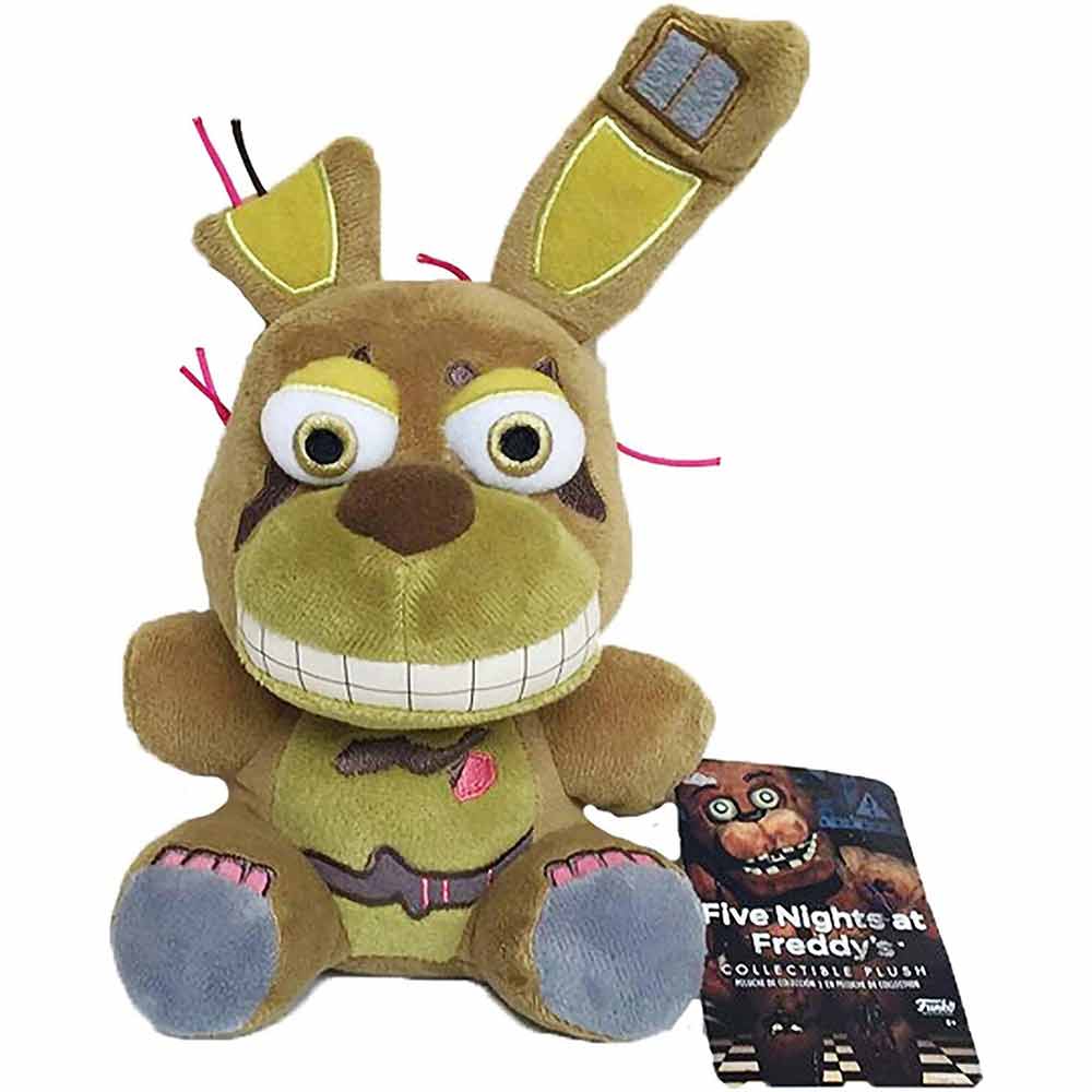 FIVE NIGHTS AT FREDDY’S 7 INCH SPRINGTRAP PLUSH TOY FNAF 2016 SERIES 2