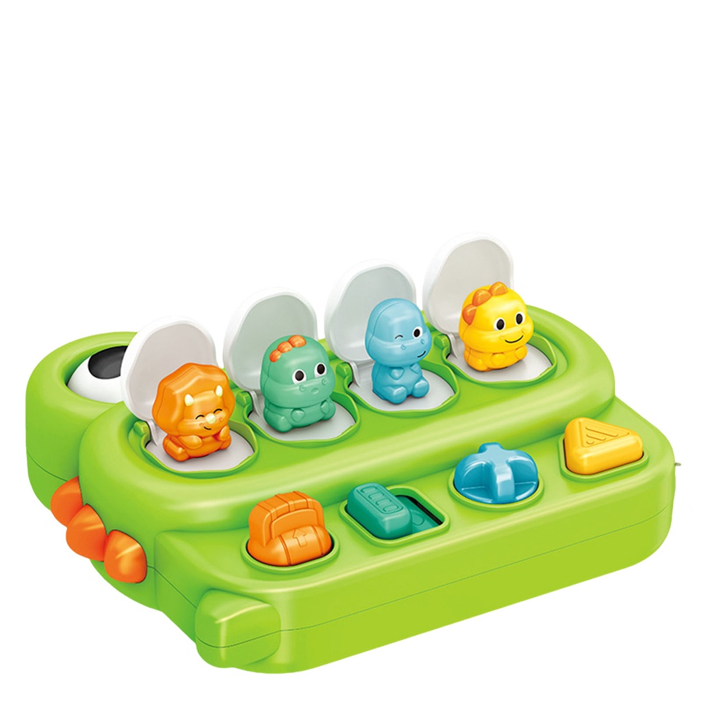 Montessori Hộp Công Tắc Đồ Chơi Tương Tác Hình Động Vật Cho Bé