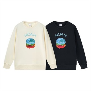 Bán Chạy Nhất 2N0AH5 Nam Nữ Cotton Áo Nỉ Hamburger Chữ Dài Tay Plus Kích Thước Áo Chui Đầu Unisex