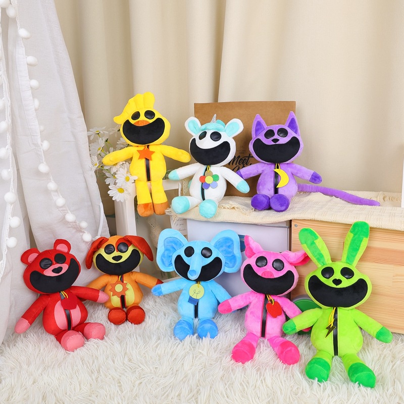 gấu bông Smiling Critters Thú Nhồi Bông Hình Động Vật Cười Gấu teddy Heo