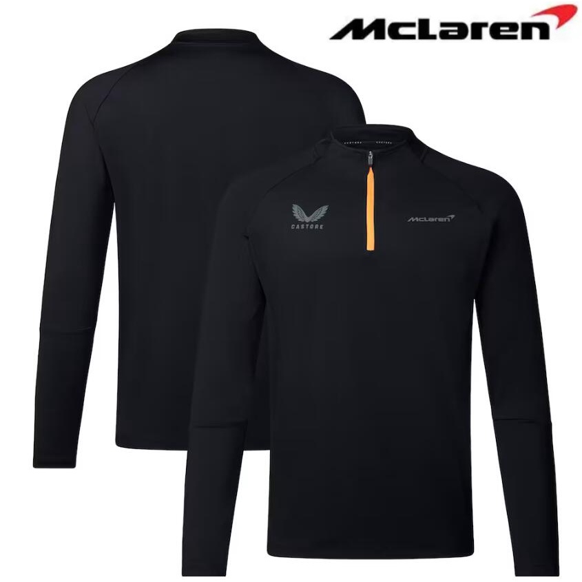 2024 Mới Nhất F1 Racing Suit + Mclaren Team F1 Jersey + Áo nam Nữ Tay Dài Mùa Hè