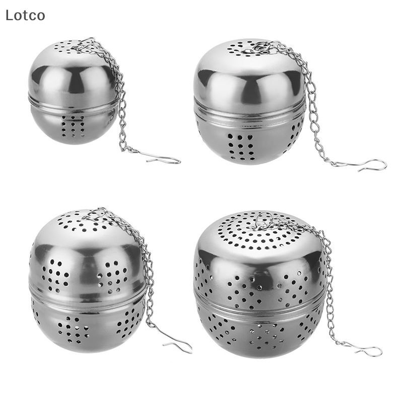 Lotco Dụng Cụ Lọc Trà Hình Quả Bóng Bằng Thép Không Gỉ vn
