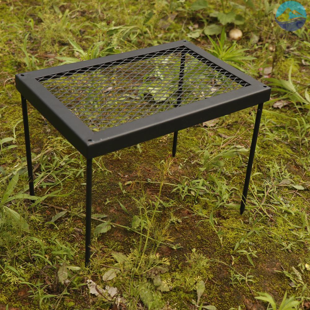 Foldable Grill Stand Table for Camping and Backyard Cooking
