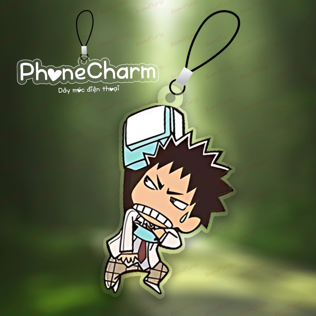 Móc khóa Móc Treo điện thoại Haikyuu!! Vua bóng chuyền ver cry bóng in hình anime chibi