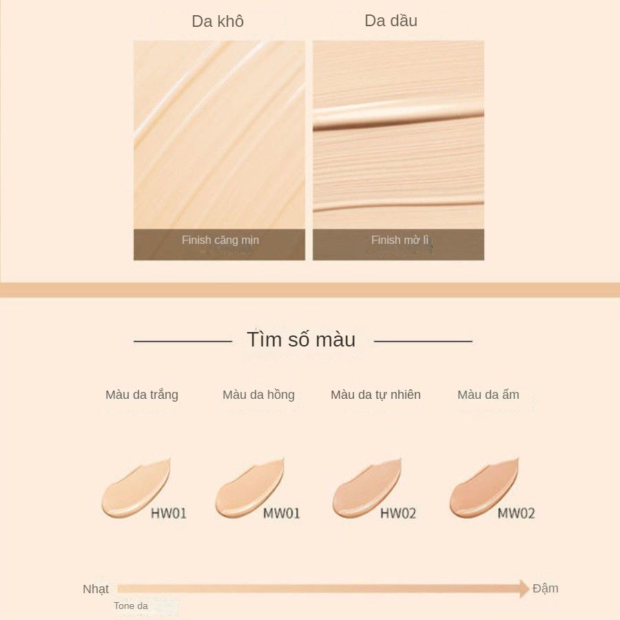 Kem nền Zeesea Matte Hydrating 30g