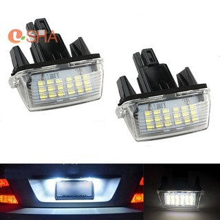 Bộ 2 Đèn led Chiếu Sáng Biển Số Xe Hơi toyota camry yaris vios avensis Mới