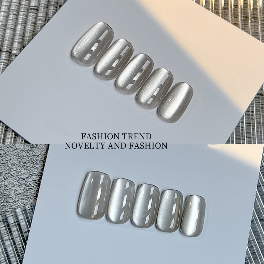 Fzc Lọ Sơn Móng Tay Dạng Hạt Thủy Tinh Từ Tính 10ml