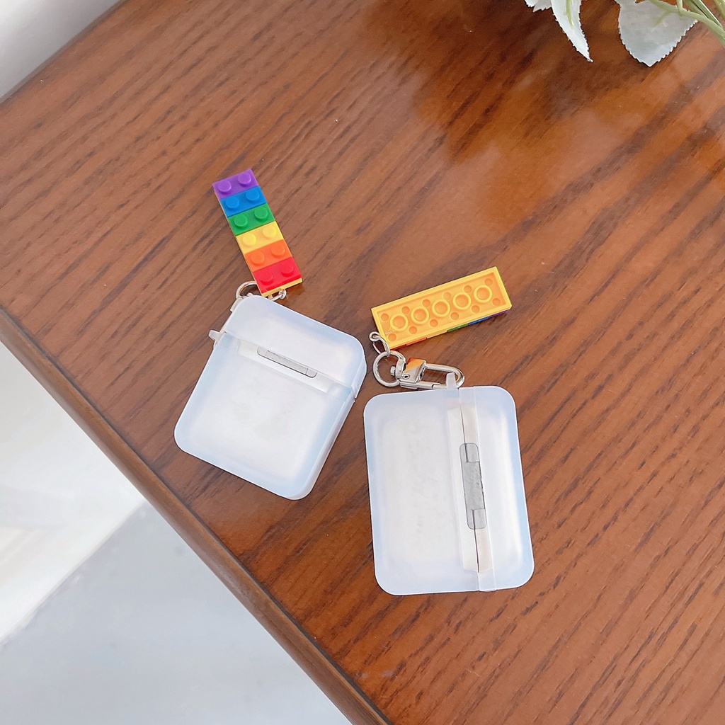 Thời Trang Vỏ Bảo Vệ Hộp Sạc Tai Nghe airpods pro gen 2 1 2 pro 3 Hình lego toy Story Kèm Móc Khóa