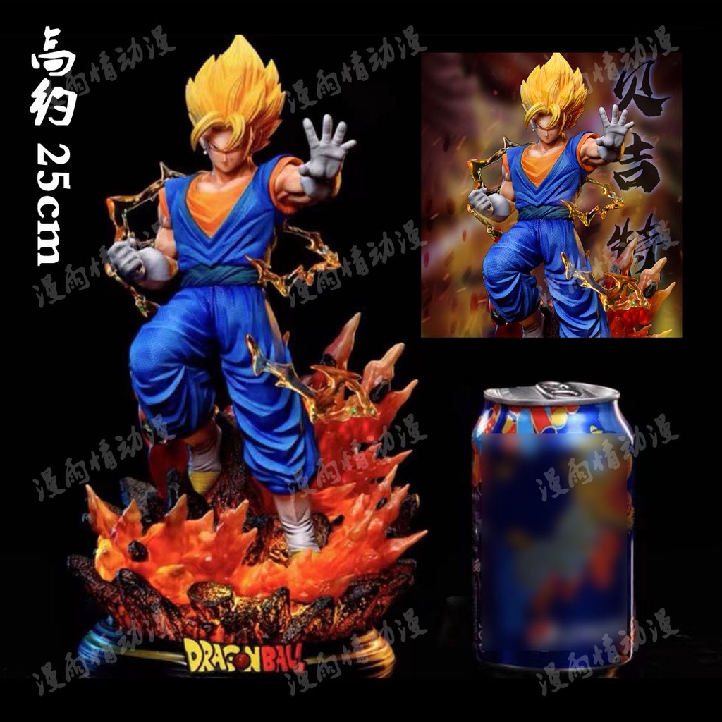 Hàng sẵn có Dragon Ball Tyrannosaurus Club Vegeta Bom thứ mười Cân đôi Tượng làm bằng tay Mô hình Đồ