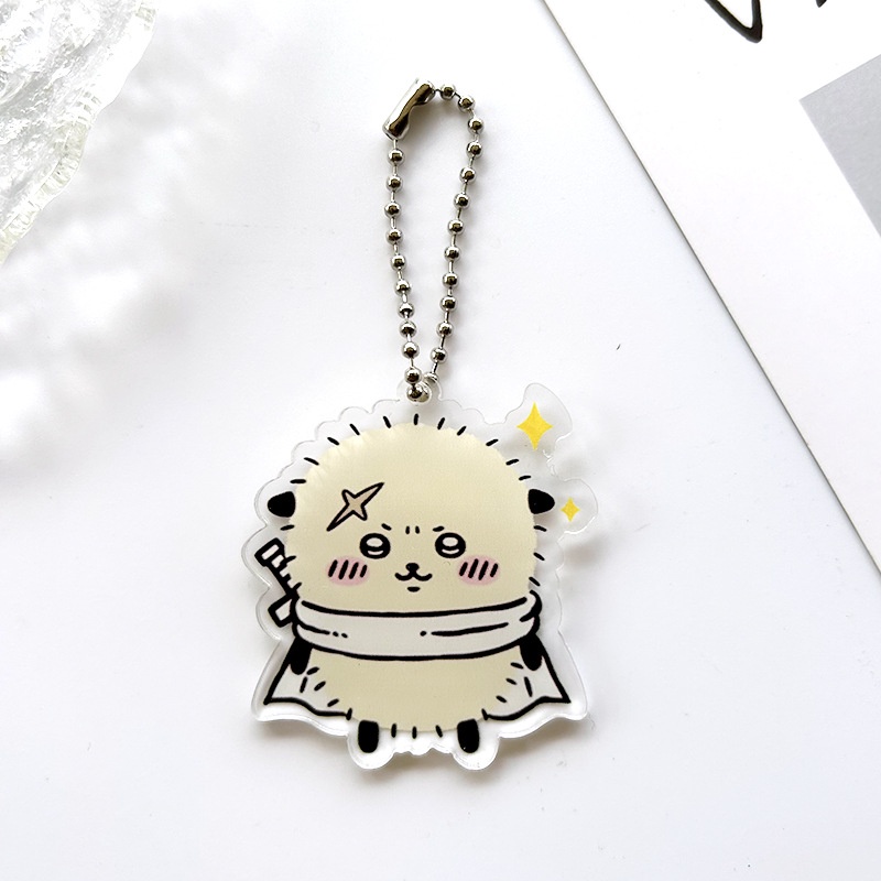 Móc Chìa Khóa Bằng acrylic Họa Tiết Hoạt Hình chiikawa Dễ Thương Bắt Mắt