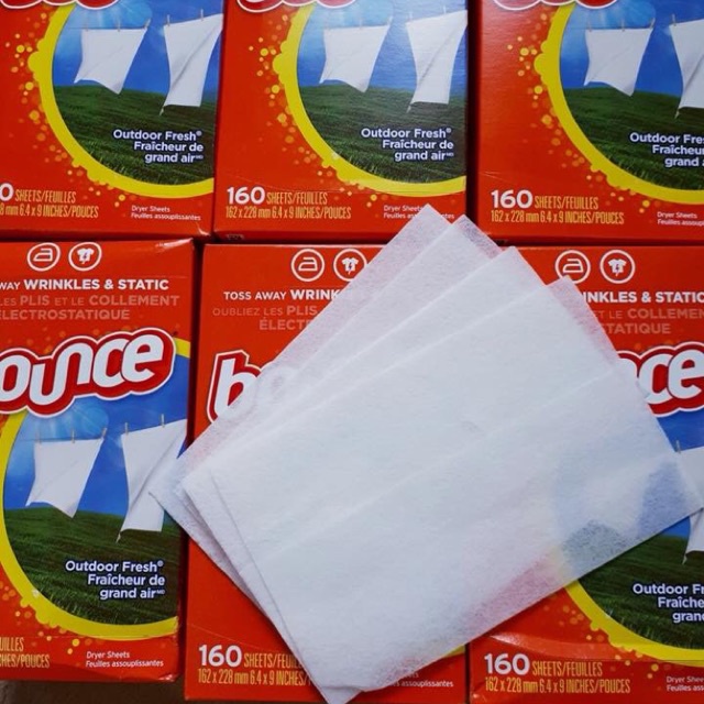 Tách Lẻ Giấy Thơm Bounce Làm Mềm Vải Hàng Mỹ - ATM Mart