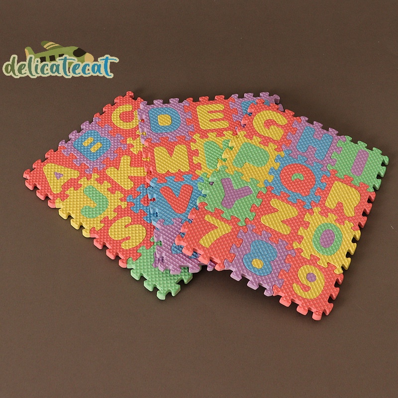 Set 36 Thảm Lót Sàn Nhà Búp Bê Bằng eva Trang Trí Nhà Búp Bê