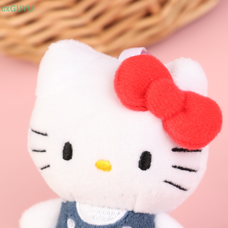 Búp Bê Nhồi Bông Hình hello kitty 10cm Mềm Mại Trang Trí Túi Xách / Quà Tặng Cho Bé Gái prta
