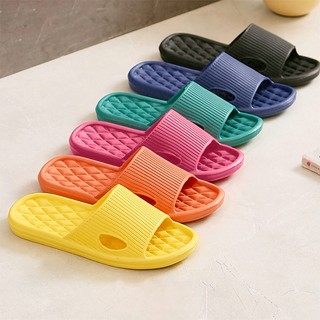 Cặp đôi dép phòng tắm chống trơn trượt nam nữ đi biển dép trượt mềm nhà dép lật dép dép dép dép