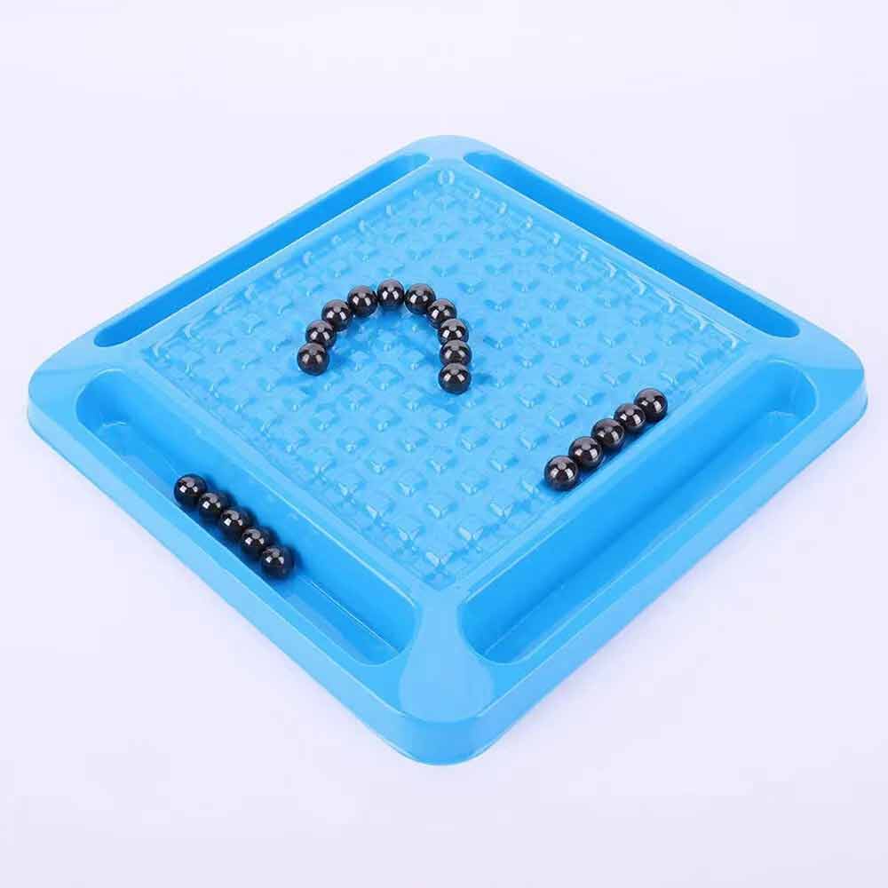 HOT！Ferromagnetic Magnetic Chess Game Plastic Interactive Magnet Board Game