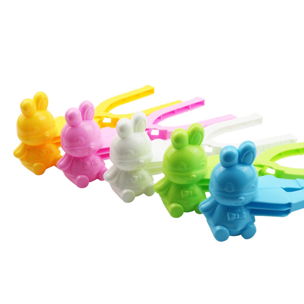 Khuôn Kẹp Quả Cầu Tuyết Hình Thỏ Nhỏ Đa Năng Sành Điệu