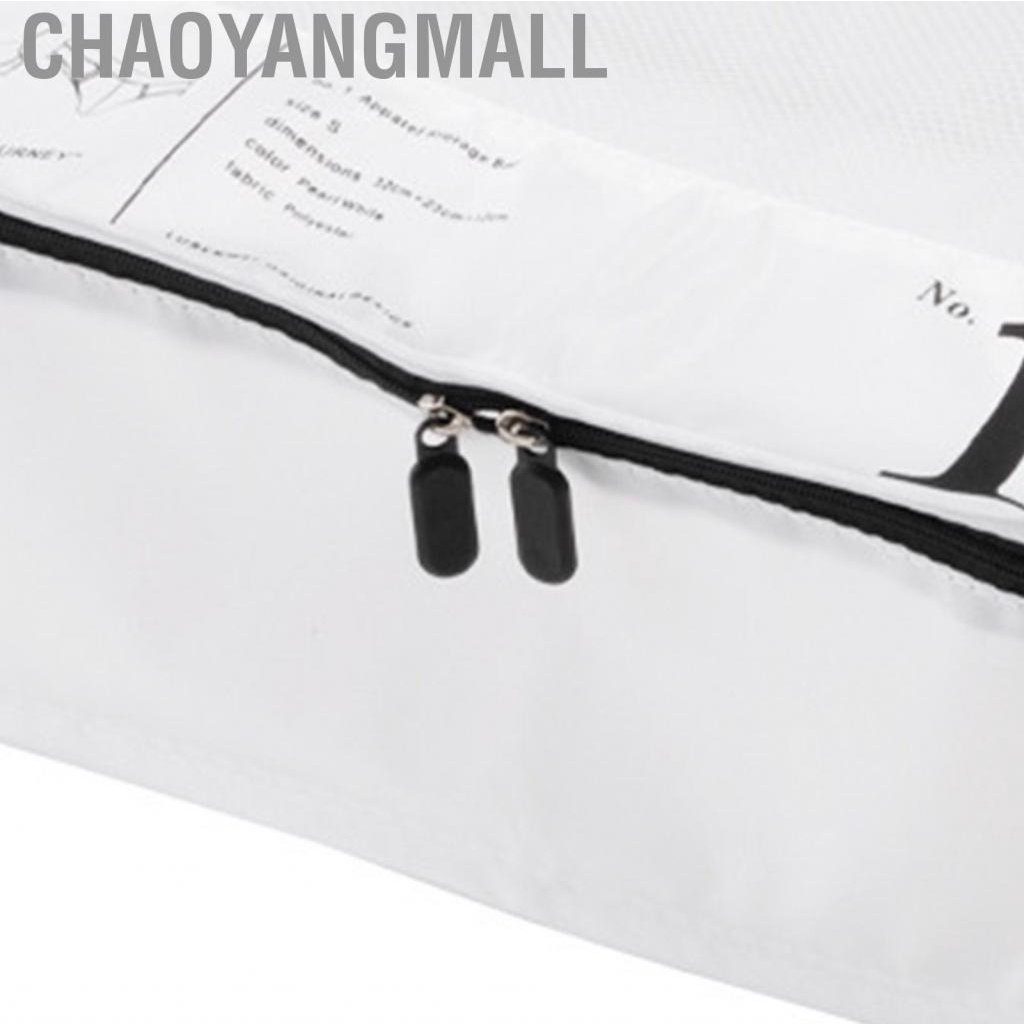 Chaoyangmall Packing Cubes  Multifunctional Luggage Organizer Bags Large Capacity Polyester Layered for Business Trip
