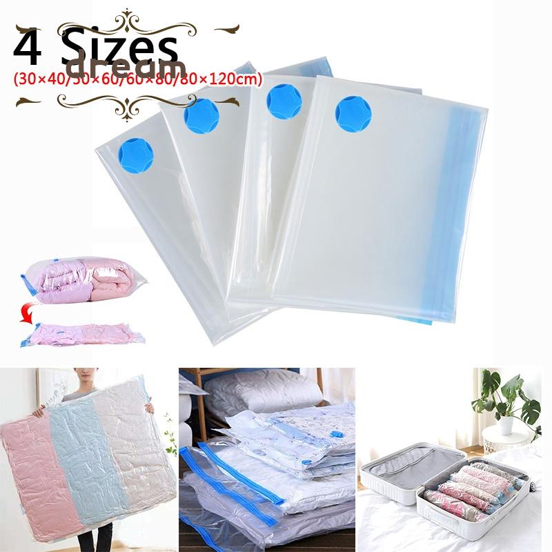 Vacuum Storage bag Transparent Supply Accessories 1pc Plastic Organizer