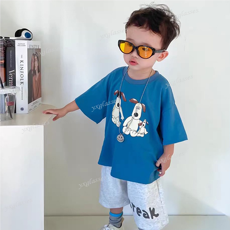 Mới Kính Mát Hình Mắt Mèo Chống Tia uv Cho Bé