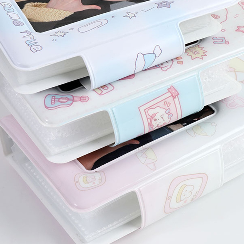 Album Ảnh 3-inch 32 Ngăn Hình Vuông Dễ Thương