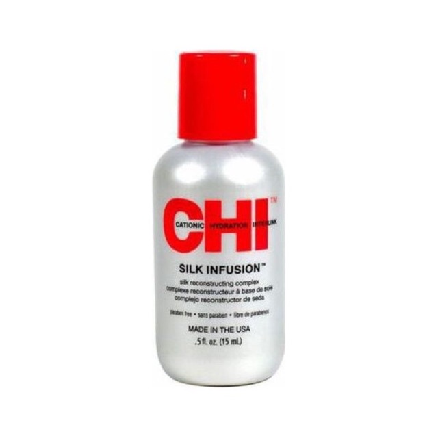Tinh dầu dưỡng tóc CHI SILK INFUSION nhỏ 15ml ( New 2023 )